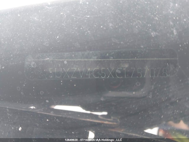 Продаж на аукціоні авто 2012 Bmw X5, vin: 5UXZV4C5XCL757075, номер лоту: 12649638