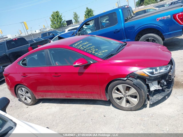 12649661 :رقم المزاد ، KMHD84LF8JU517327 vin ، 2018 Hyundai Elantra Gl مزاد بيع
