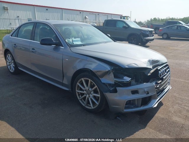 2015 Audi A4 Premium Plus მანქანა იყიდება აუქციონზე, vin: WAUFFCFL6FN010780, აუქციონის ნომერი: 12649665