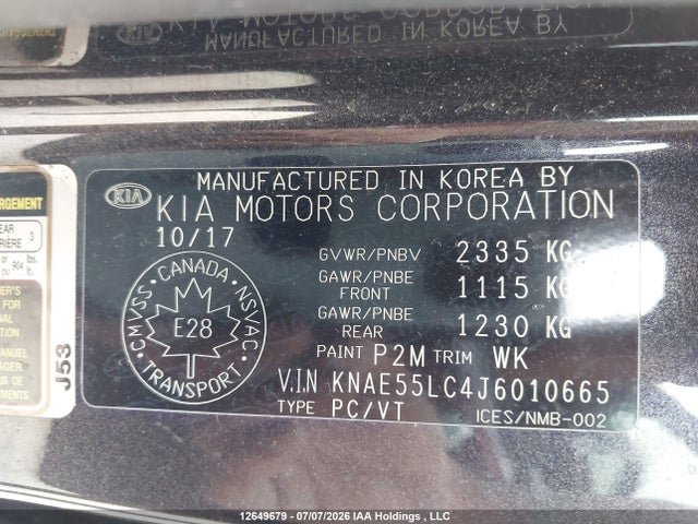 KIA Stinger Gt2 2018 KNAE55LC4J6010665 Image 9