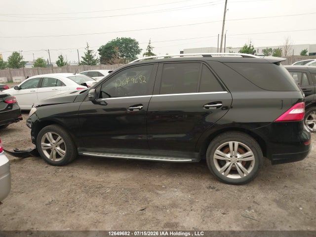 12649682 :رقم المزاد ، 4JGDA2EB5DA129707 vin ، 2013 Mercedes-benz Ml 350 Bluetec 4matic مزاد بيع