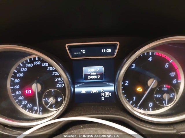 12649682 :رقم المزاد ، 4JGDA2EB5DA129707 vin ، 2013 Mercedes-benz Ml 350 Bluetec 4matic مزاد بيع