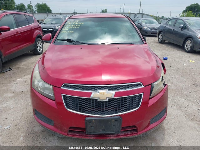 12649683 :رقم المزاد ، 1G1PF5SC1C7176349 vin ، 2012 Chevrolet Cruze Lt مزاد بيع