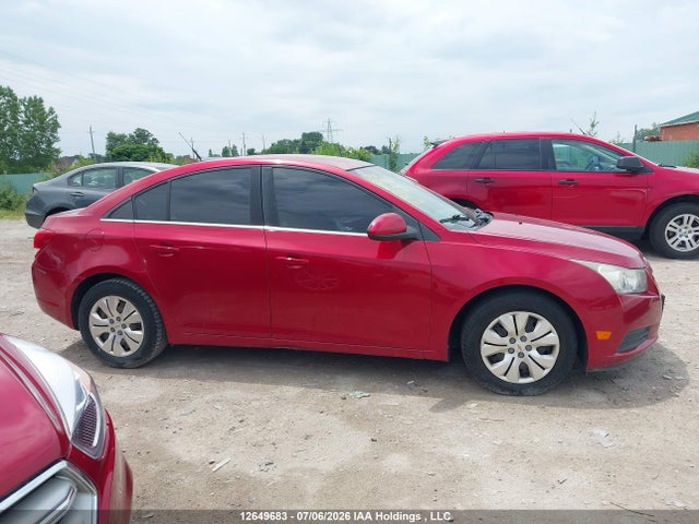 12649683 :رقم المزاد ، 1G1PF5SC1C7176349 vin ، 2012 Chevrolet Cruze Lt مزاد بيع