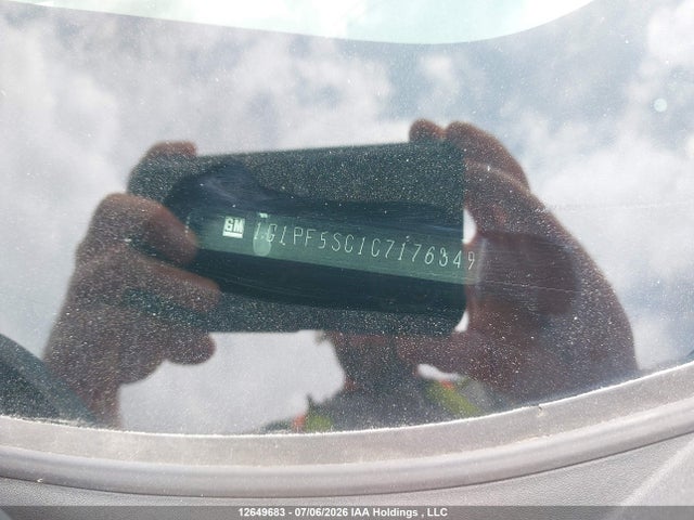 12649683 :رقم المزاد ، 1G1PF5SC1C7176349 vin ، 2012 Chevrolet Cruze Lt مزاد بيع