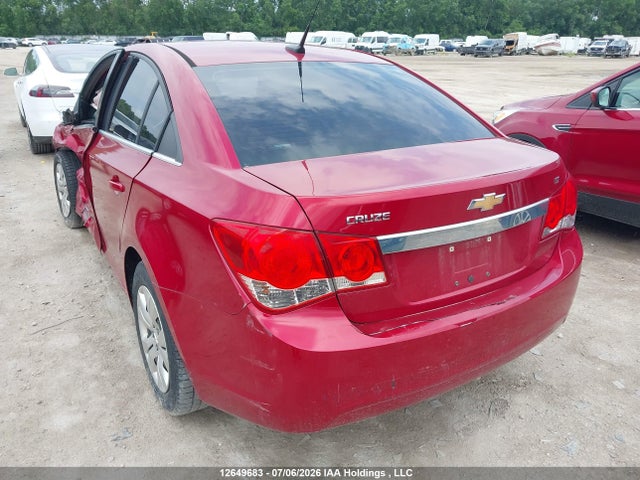 12649683 :رقم المزاد ، 1G1PF5SC1C7176349 vin ، 2012 Chevrolet Cruze Lt مزاد بيع