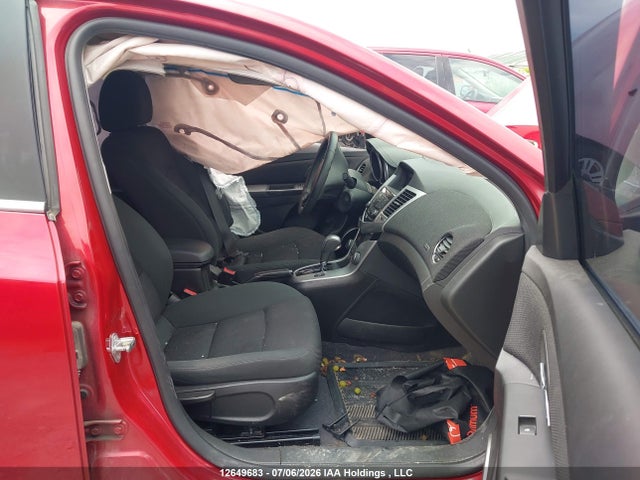 12649683 :رقم المزاد ، 1G1PF5SC1C7176349 vin ، 2012 Chevrolet Cruze Lt مزاد بيع