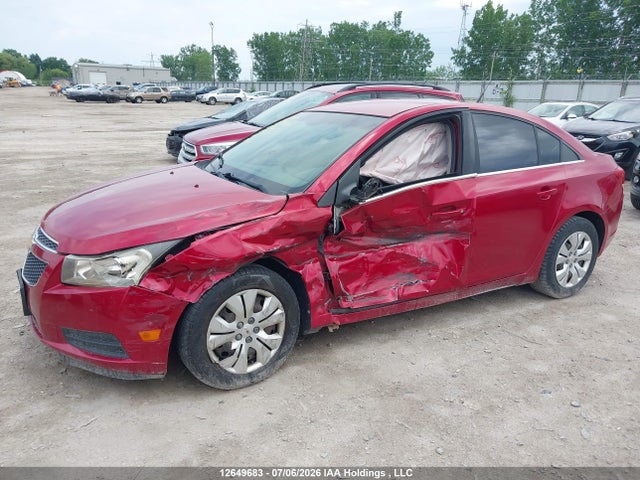 12649683 :رقم المزاد ، 1G1PF5SC1C7176349 vin ، 2012 Chevrolet Cruze Lt مزاد بيع