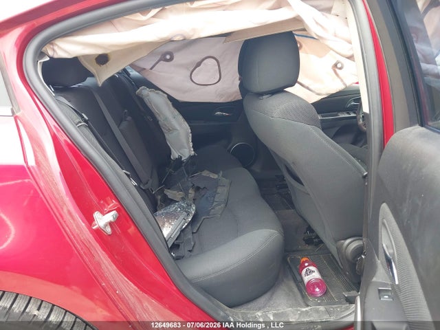 12649683 :رقم المزاد ، 1G1PF5SC1C7176349 vin ، 2012 Chevrolet Cruze Lt مزاد بيع