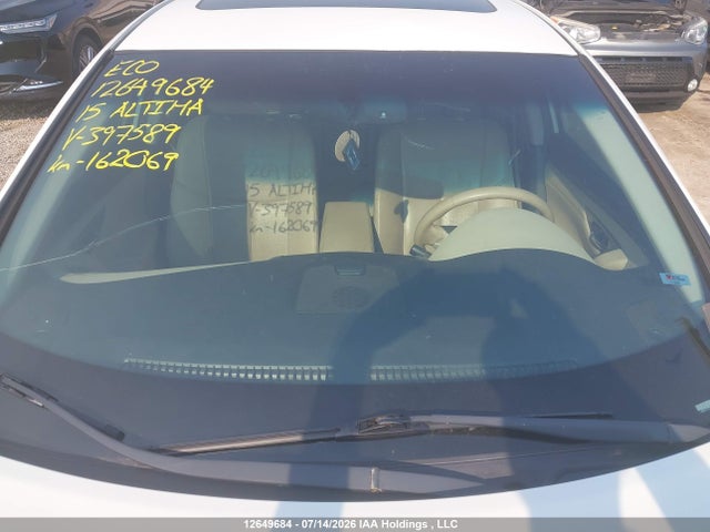 Продаж на аукціоні авто 2015 Nissan Altima 2.5/2.5 S/2.5 Sl/2.5 Sv, vin: 1N4AL3AP2FN397589, номер лоту: 12649684