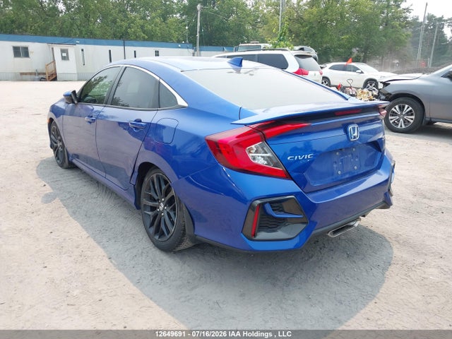 Honda Civic 2020 2HGFC1E5XLH200333 Image 3