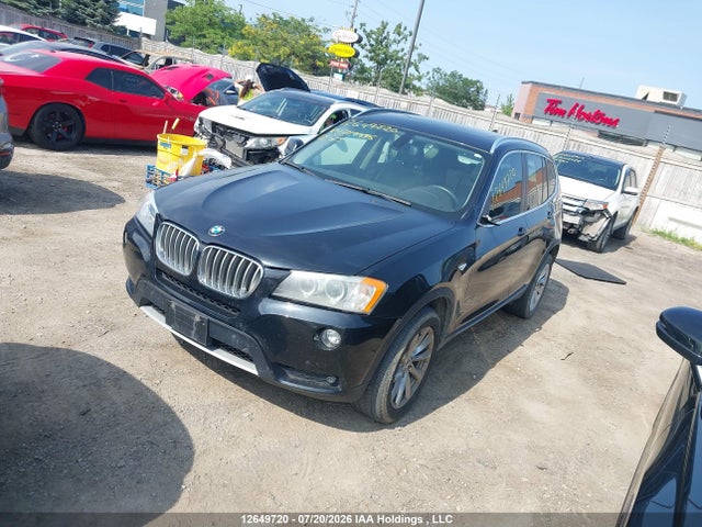 2012 Bmw X3 Xdrive28i მანქანა იყიდება აუქციონზე, vin: 5UXWX5C52CL719956, აუქციონის ნომერი: 12649720