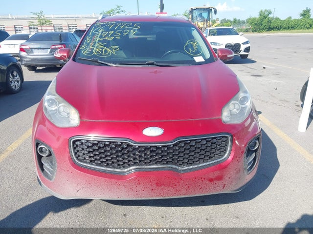 2017 Kia Sportage Ex/ex Premium/ex Tech მანქანა იყიდება აუქციონზე, vin: KNDPNCAC9H7279574, აუქციონის ნომერი: 12649725