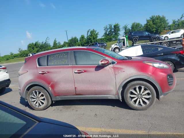 2017 Kia Sportage Ex/ex Premium/ex Tech მანქანა იყიდება აუქციონზე, vin: KNDPNCAC9H7279574, აუქციონის ნომერი: 12649725