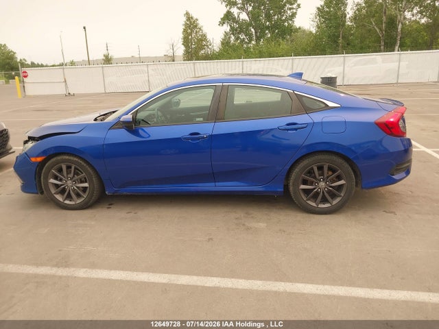 2019 Honda Civic Ex 4dr მანქანა იყიდება აუქციონზე, vin: 19XFC1F36KE010633, აუქციონის ნომერი: 12649728