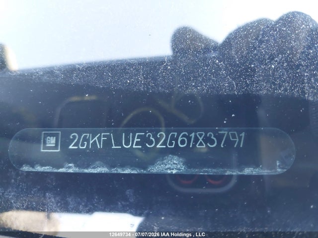 2GKFLUE32G6183791 GMC Terrain Slt