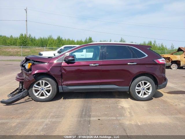 12649737 :رقم المزاد ، 2FMPK4J99KBB91198 vin ، 2019 Ford Edge Sel مزاد بيع