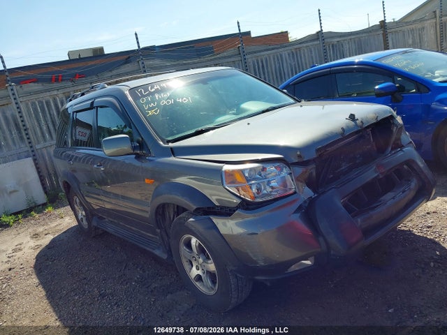 Aukcja sprzedaży 2007 Honda Pilot Exl, vin: 2HKYF18547H001401, numer aukcji: 12649738