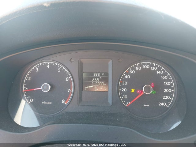 2013 Volkswagen Jetta S მანქანა იყიდება აუქციონზე, vin: 3VW2K7AJ5DM279934, აუქციონის ნომერი: 12649739