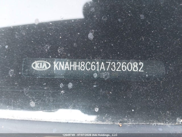 Aukcja sprzedaży 2010 Kia Rondo Ex, vin: KNAHH8C61A7326082, numer aukcji: 12649749
