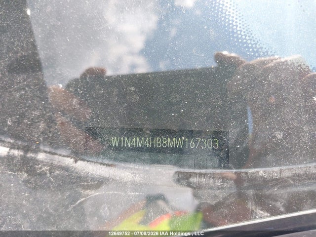 2021 Mercedes-benz Glb 250 4matic მანქანა იყიდება აუქციონზე, vin: W1N4M4HB8MW167303, აუქციონის ნომერი: 12649752