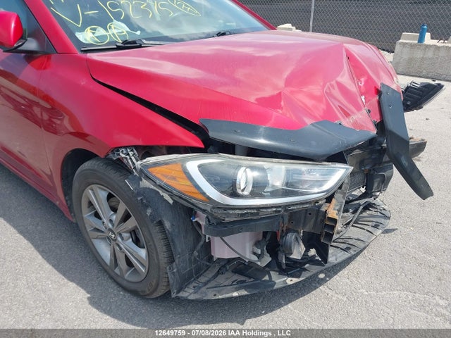 12649759 :رقم المزاد ، KMHD84LF0HU152345 vin ، 2017 Hyundai Elantra Gl مزاد بيع