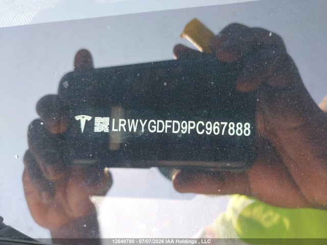 Aukcja sprzedaży 2023 Tesla Model Y Rwd, vin: LRWYGDFD9PC967888, numer aukcji: 12649780