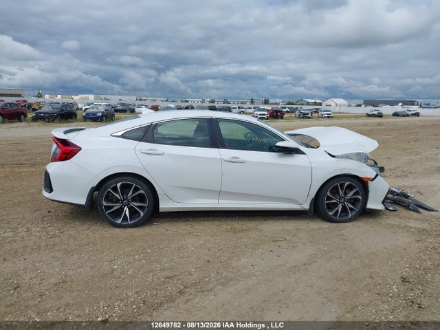 2019 Honda Civic Si Si მანქანა იყიდება აუქციონზე, vin: 2HGFC1E56KH200957, აუქციონის ნომერი: 12649782