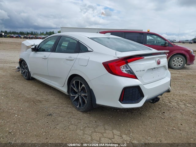 2019 Honda Civic Si Si მანქანა იყიდება აუქციონზე, vin: 2HGFC1E56KH200957, აუქციონის ნომერი: 12649782