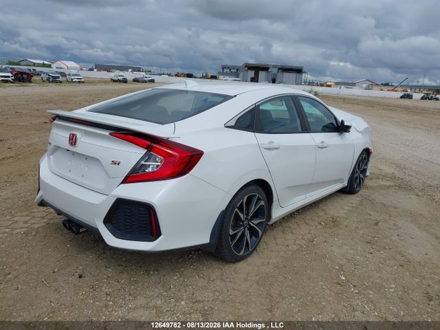 2019 Honda Civic Si Si მანქანა იყიდება აუქციონზე, vin: 2HGFC1E56KH200957, აუქციონის ნომერი: 12649782