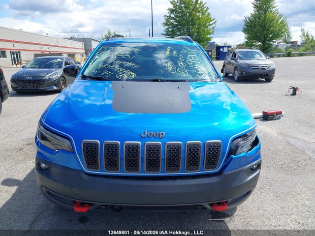 Продажа на аукционе авто 2022 Jeep Cherokee Trailhawk Elite, vin: 1C4PJMBX3ND506497, номер лота: 12649801