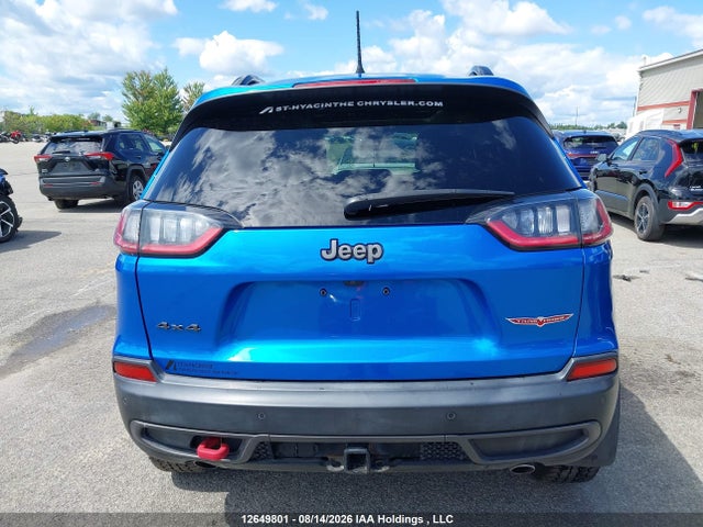 Продажа на аукционе авто 2022 Jeep Cherokee Trailhawk Elite, vin: 1C4PJMBX3ND506497, номер лота: 12649801