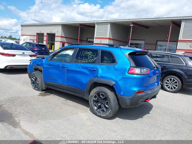 Продажа на аукционе авто 2022 Jeep Cherokee Trailhawk Elite, vin: 1C4PJMBX3ND506497, номер лота: 12649801