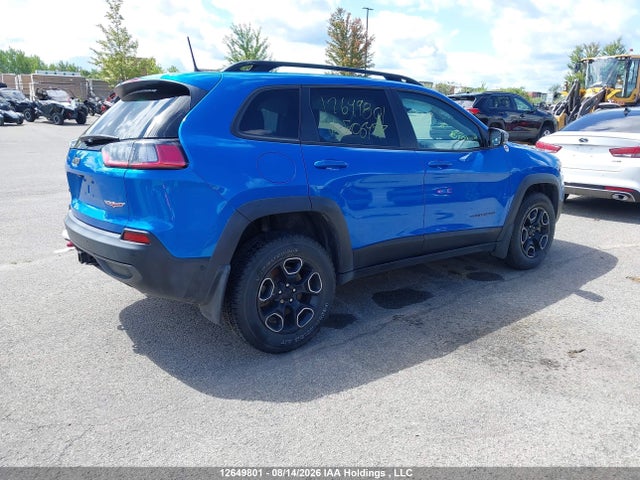 Продажа на аукционе авто 2022 Jeep Cherokee Trailhawk Elite, vin: 1C4PJMBX3ND506497, номер лота: 12649801