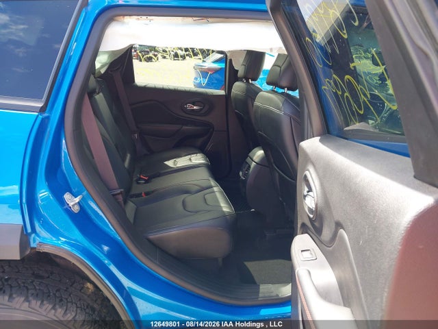 Продажа на аукционе авто 2022 Jeep Cherokee Trailhawk Elite, vin: 1C4PJMBX3ND506497, номер лота: 12649801
