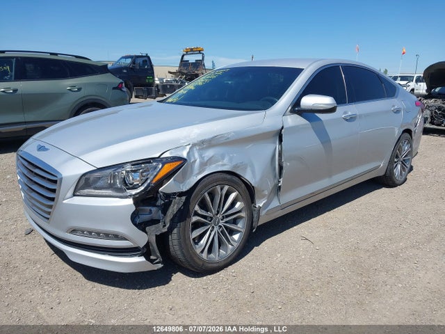 Продаж на аукціоні авто 2015 Hyundai Genesis 3.8l, vin: KMHGN4JE2FU027361, номер лоту: 12649806