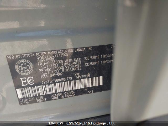 Toyota Rav4 Trail 2022 2T3J1RFV6NW307779 Image 10