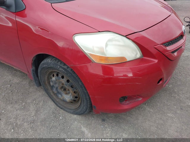 Продажа на аукционе авто 2008 Toyota Yaris, vin: JTDBT923881284480, номер лота: 12649831