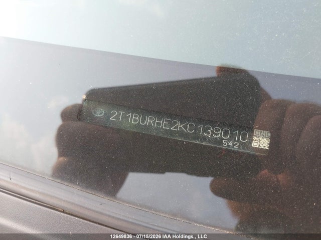 Toyota COROLLA SE 2019 2T1BURHE2KC139010 Image 19