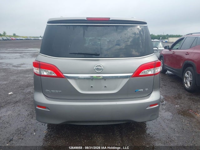 2012 Nissan Quest S მანქანა იყიდება აუქციონზე, vin: JN8AE2KP0C9030146, აუქციონის ნომერი: 12649858