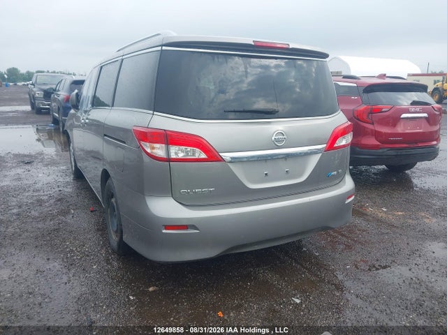 2012 Nissan Quest S მანქანა იყიდება აუქციონზე, vin: JN8AE2KP0C9030146, აუქციონის ნომერი: 12649858