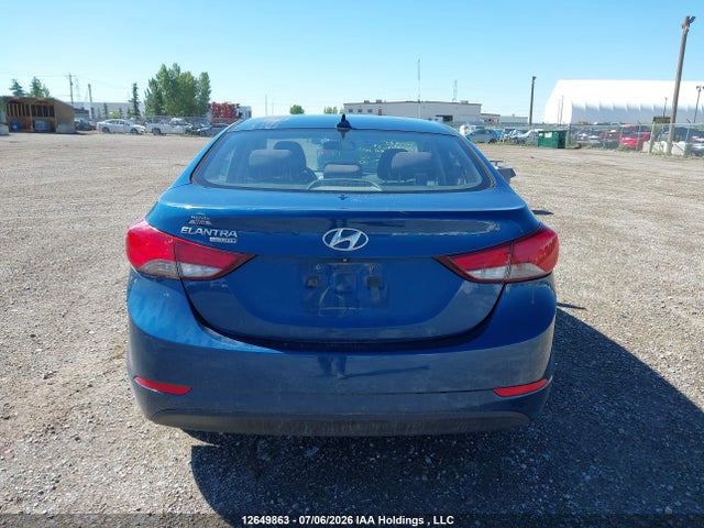 12649863 :رقم المزاد ، KMHDH4AE0GU591750 vin ، 2016 Hyundai Elantra Se/sport/limited مزاد بيع