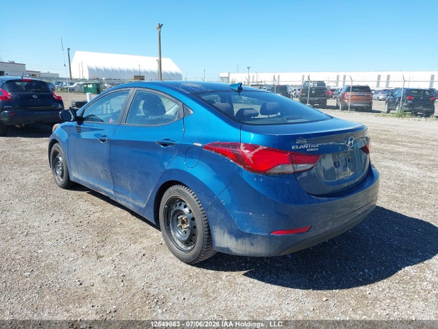 12649863 :رقم المزاد ، KMHDH4AE0GU591750 vin ، 2016 Hyundai Elantra Se/sport/limited مزاد بيع