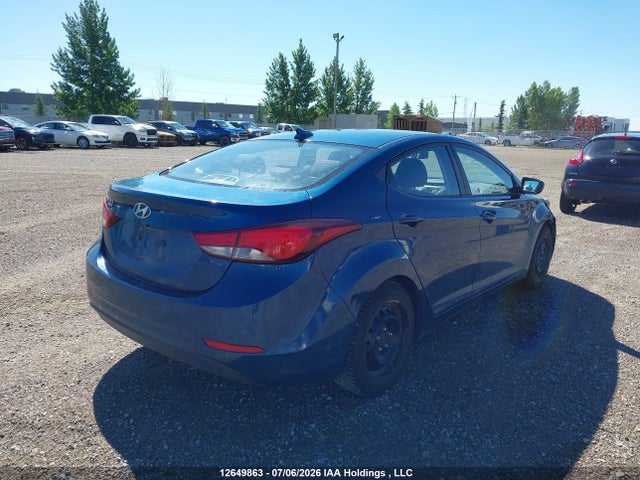 12649863 :رقم المزاد ، KMHDH4AE0GU591750 vin ، 2016 Hyundai Elantra Se/sport/limited مزاد بيع