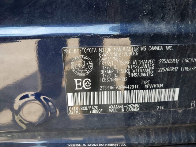 Toyota Rav4 Xle 2024 2T3R1RFVXRW442014 Image 9