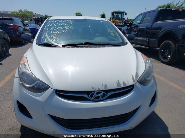 Продаж на аукціоні авто 2013 Hyundai Elantra, vin: 5NPDH4AEXDH312671, номер лоту: 12649867