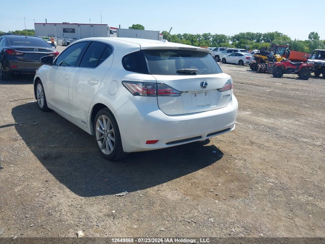 Aukcja sprzedaży 2013 Lexus Ct 200, vin: JTHKD5BH2D2125586, numer aukcji: 12649868