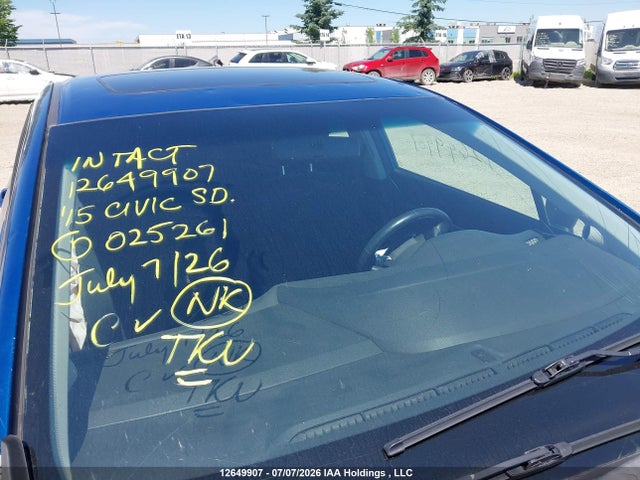 Honda CIVIC SEDAN 2015 2HGFB2F57FH025261 Image 17