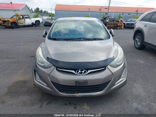 2014 Hyundai Elantra Gls მანქანა იყიდება აუქციონზე, vin: 5NPDH4AE9EH455371, აუქციონის ნომერი: 12644158