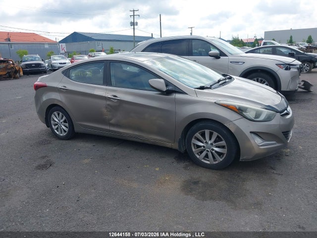 2014 Hyundai Elantra Gls მანქანა იყიდება აუქციონზე, vin: 5NPDH4AE9EH455371, აუქციონის ნომერი: 12644158